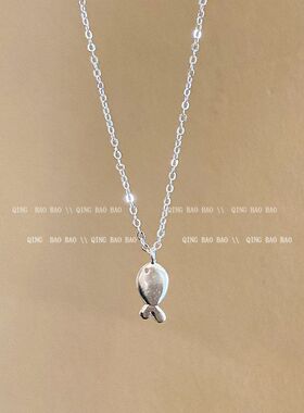 吊坠链女链可爱百搭项链ins百搭