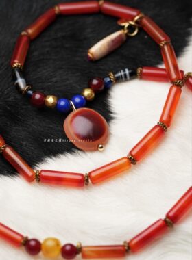 希藏·XIZANG Studio·千年板眼锁骨链