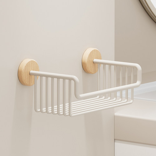 奶油风卷纸架抽纸厕纸盒家用卫生间厕所手纸盒纸巾架壁挂式免打孔