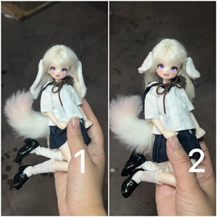 特六兽配光魇双生azone ob22 ob24猫耳bjd兽耳发箍狗耳垂耳兔羊耳