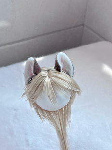 bjd娃用兽配发箍/头饰 猫耳朵 狐狸耳猫耳发箍 四六分/三分/mdd