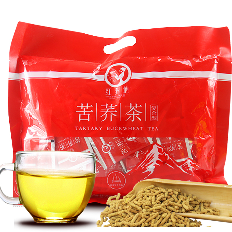 包邮 红荞地苦荞香茶500克独立小袋 西昌凉山苦荞茶 苦荞麦茶