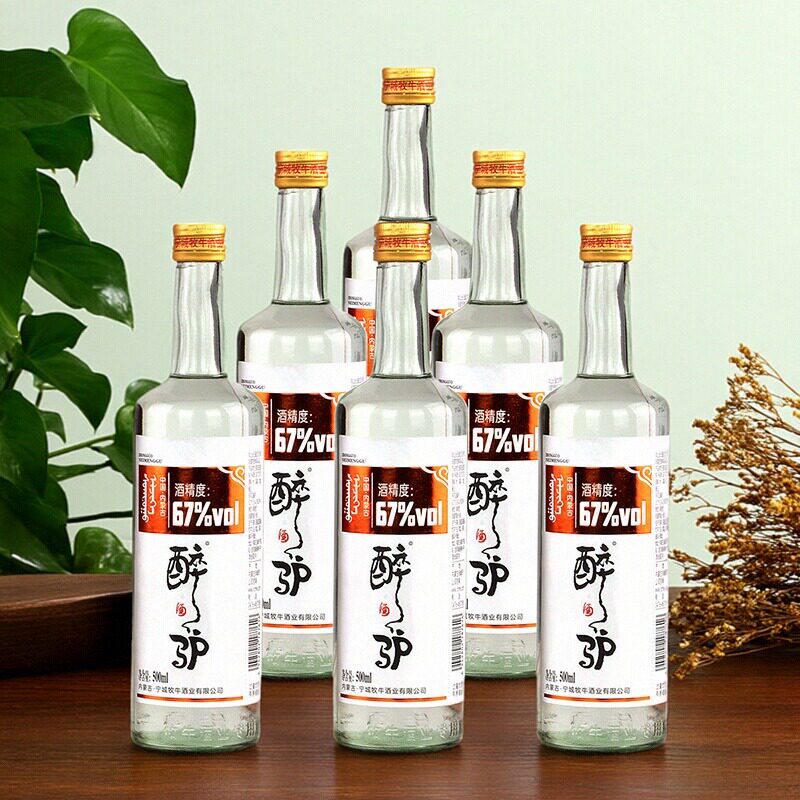 醉驴宁城牧牛67度6瓶/箱