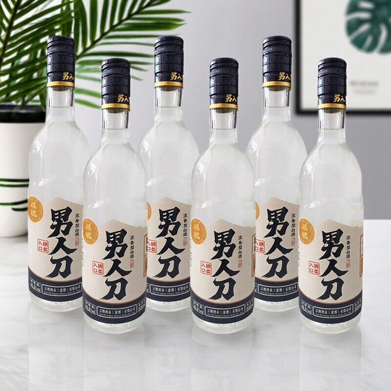 男人刀40.8度浓香型白酒500ml/瓶刀牌