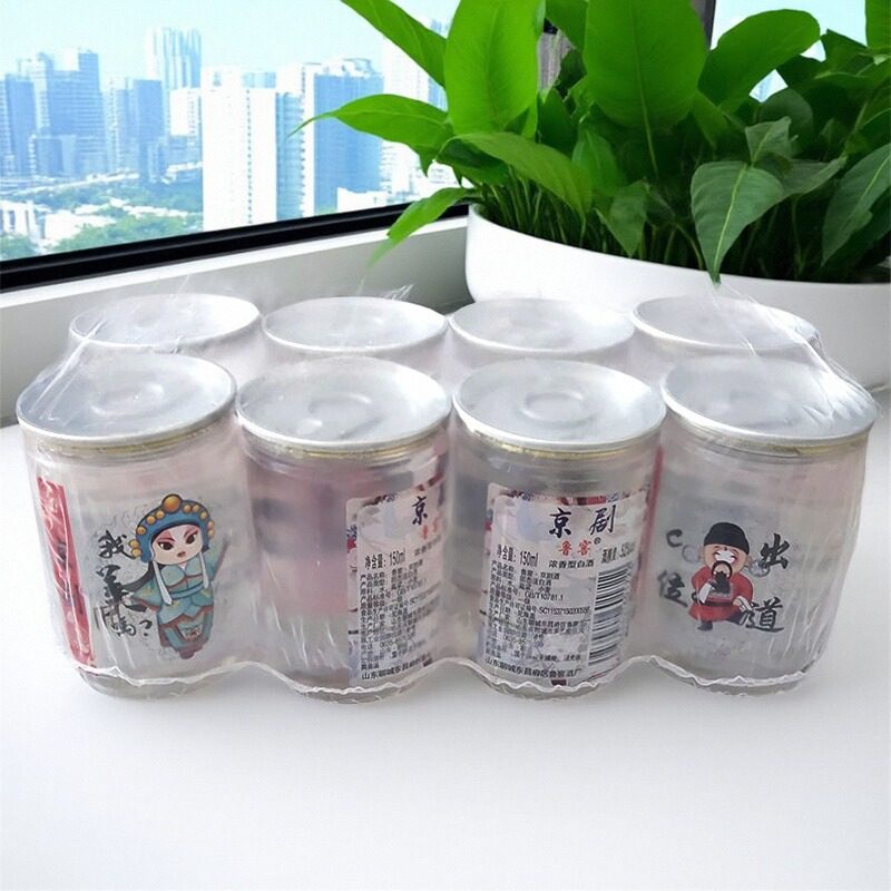 鲁窖京剧酒52度浓香型白酒8罐