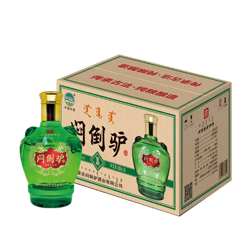 闷倒驴52度鉴藏清香型500ml*6瓶