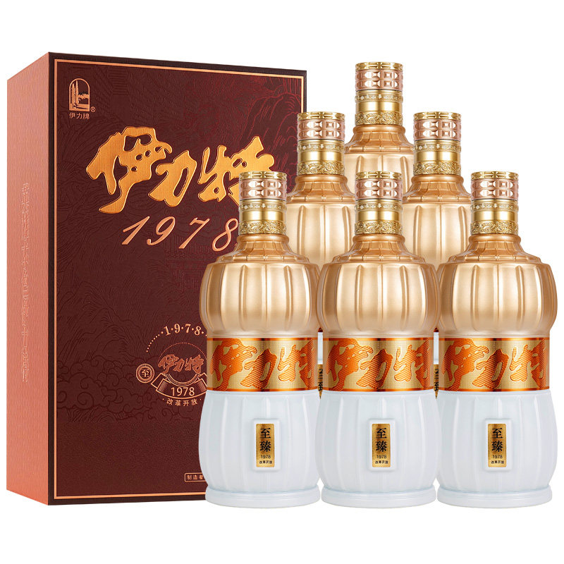 伊力特1978至臻52度绵柔型6瓶