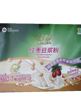 焕畅红枣豆浆粉(固体饮料)210克*4小盒/盒