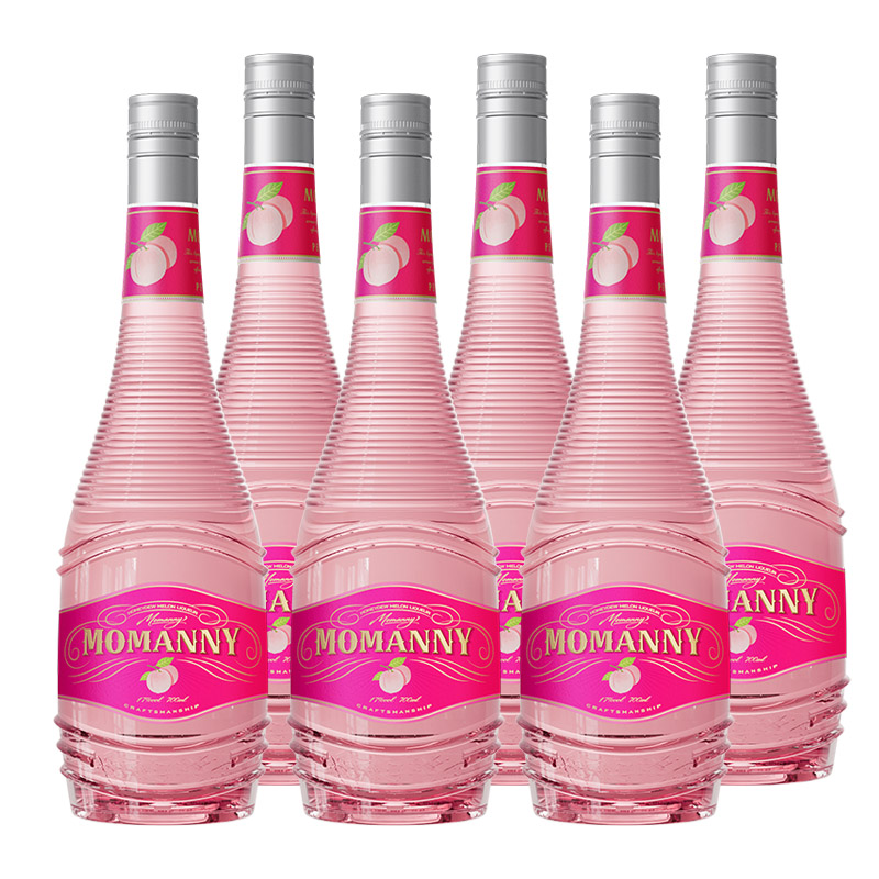 莫曼尼蜜桃味力娇酒17度720ml/瓶
