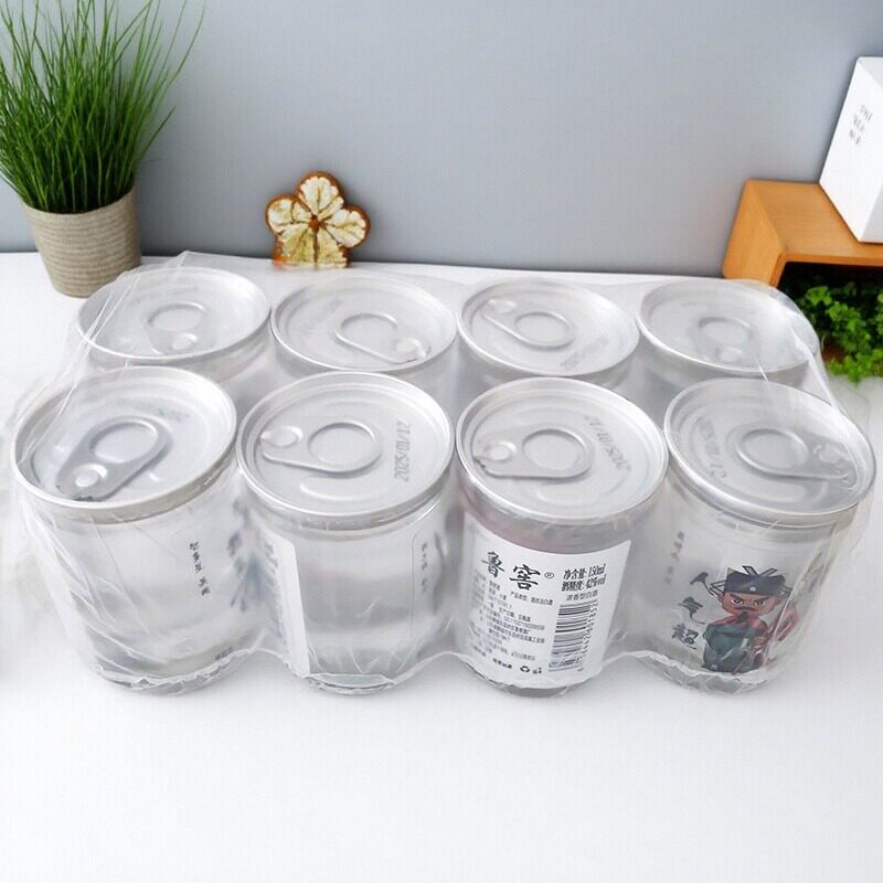 鲁窖42度浓香型白酒150ml*8罐