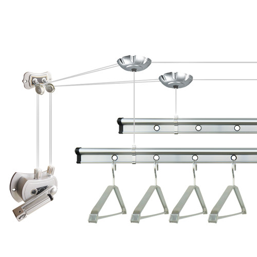 知心自动双杆式凉挂升降晾衣架