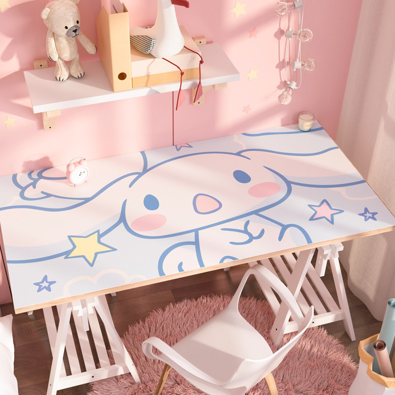 新款卡通儿童写字台桌面垫学生卧室皮革桌垫加厚桌布防水防油免洗