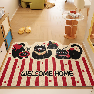 2025新款门垫入户门地垫室外进门口脚垫家用玄关防滑除尘地毯垫子