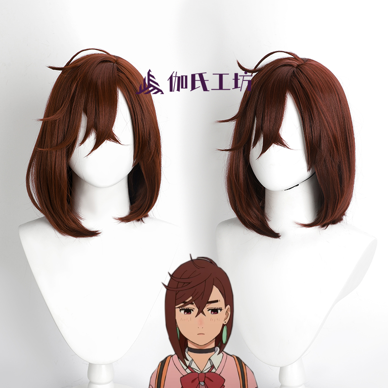 绫濑桃当哒当仿真头皮假发