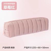 Клубнично-красная клубника, пенал, облако