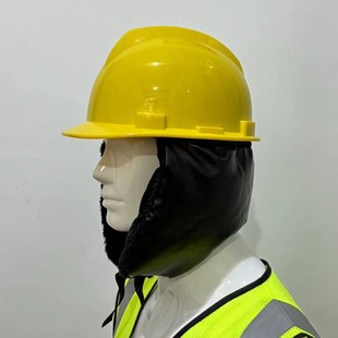 冬季棉安全帽工地防寒保暖加厚加绒防砸内衬国标男款护耳加绒内胆