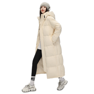 雪中飞2026秋冬新款男女中性情侣长款羽绒服过膝保暖抗寒加厚韩版