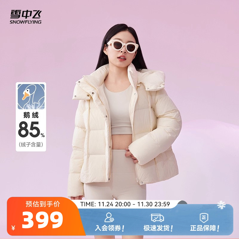 雪中飞户外休闲鹅绒服