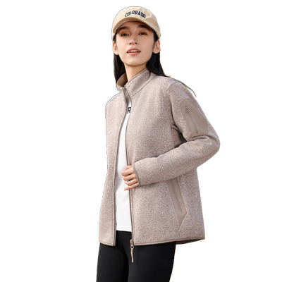 常规针织外套雪中飞休闲