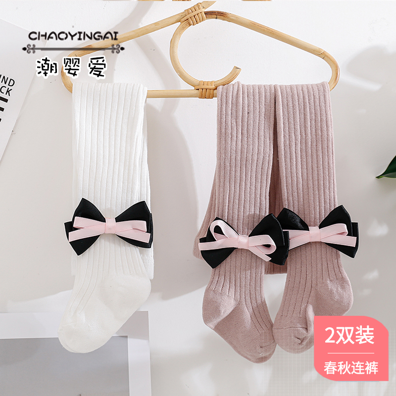 春秋女童连裤袜宝宝不掉档