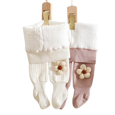 婴儿连裤袜秋冬超厚大PP宝宝