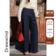 女复古原色高腰宽松直筒长裤 拖地牛仔裤 2026 新款 画风drawwind春季
