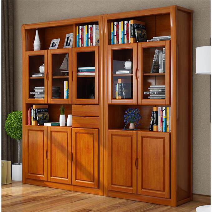 modern Chinese style solid wood Bookcase bookshelf Three household File cabinet Office Study Bookcasein the Business/Office Furniture , Office Furniture , Cabinet Office , File Cabinet  category - from Buy2taobao.com to provide professional Taobao agent buy service