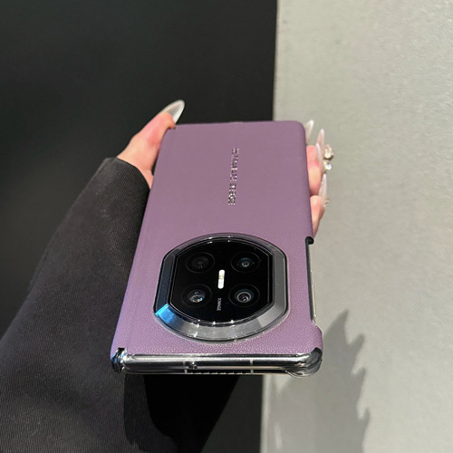 轻奢素皮纹适用华为MateX7手机壳折叠屏秒变非凡mateX6典藏版皮质双中轴全包mateX5高级感男女款matex3保护套