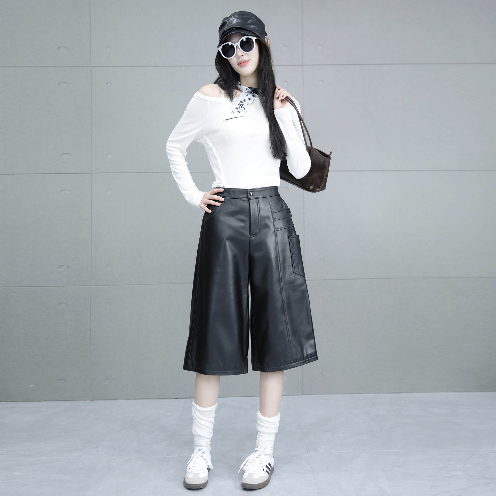 直筒裤女2025年秋季新款阔腿裤