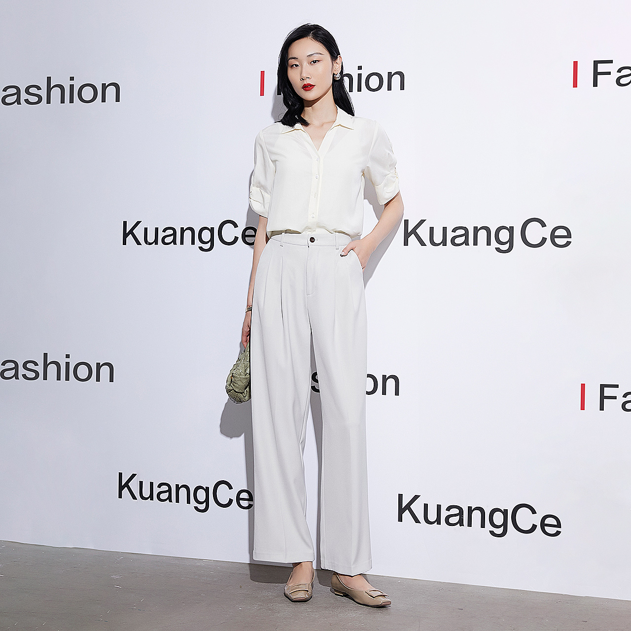 职业衬衫女短袖西裤套装两件套