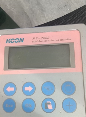 【议价】【议价】KcON纠偏控制器 FV-2000 质量保证漂亮