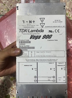 【议价】【议价】TDK-Lambda Vega 900 V900Q0D 电源