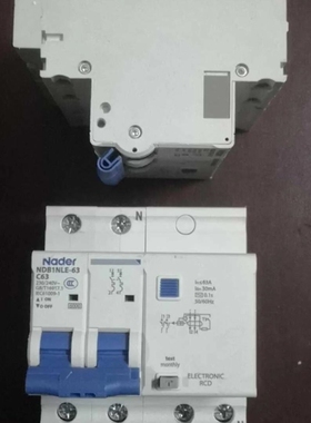 【议价】议价产品NDB1NLE-63C系列2P上海良信Nader漏电断路器器