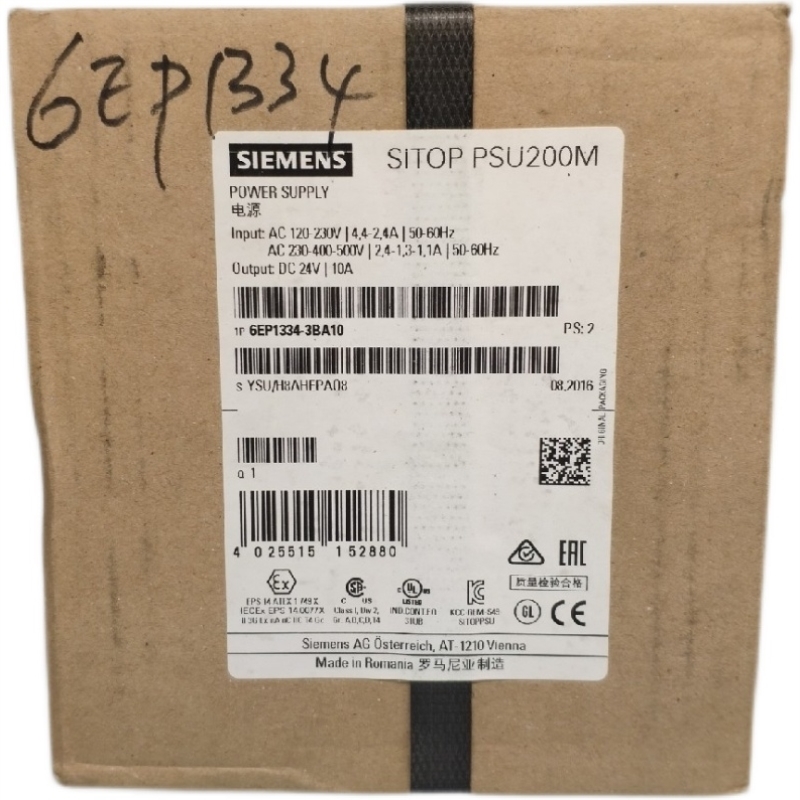【议价】SIEMENS SITOP PSU200M 10A调节型电源 6EP1334-3BA10