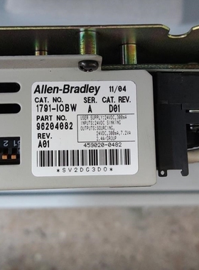 【议价】AB 1791-IOBW 【议价】