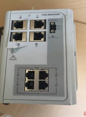【议价】AB交换机1783-MX04T04E功能正常包好面皮破损-议价