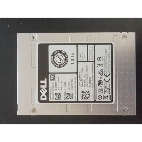 出东芝戴尔1.6T企业级SATA SSD emlc颗粒，型号