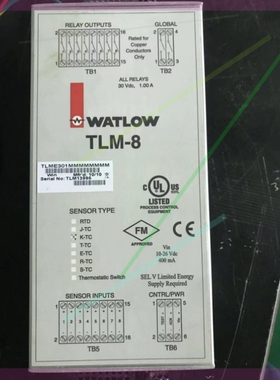 【议价】WATLOW TLM-8 温控器TLME301MMMMMMM