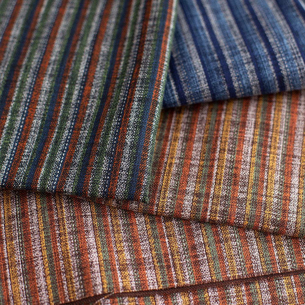 日本和风条纹服装裤子包包面料