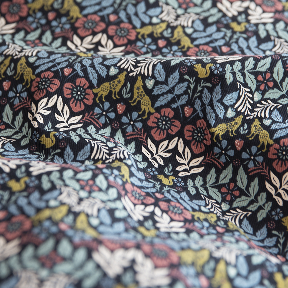 KOKKA纯棉服装灯芯绒面料