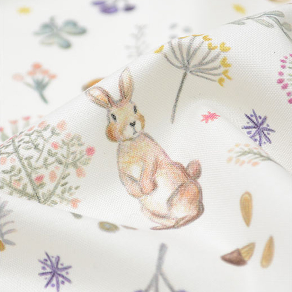 韩国进口 高品质 宝宝服装床品布料 DIY纯棉面料柔软可爱呆萌小兔,居家布艺,海绵垫/布料/面料/手工diy,淘宝优惠券,粉丝福利购,淘宝优惠卷