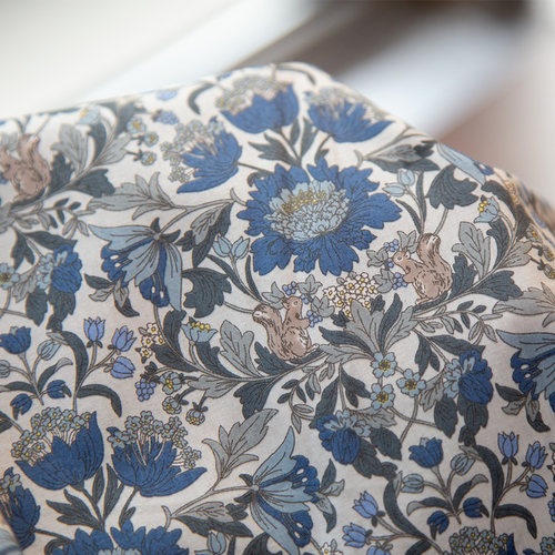 北高进口80支可爱面料松鼠