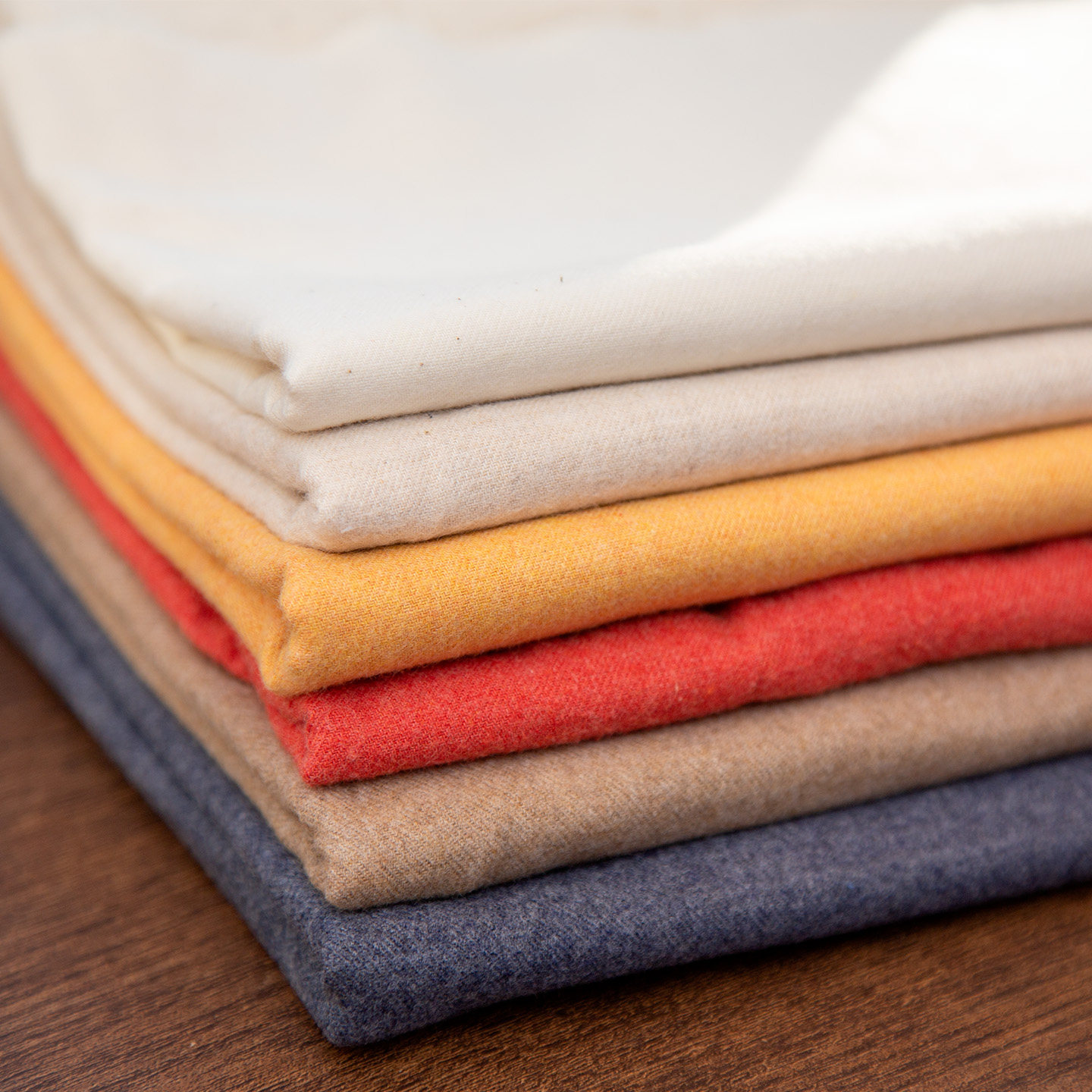 日本宽幅柔软纯棉磨毛起毛布料秋冬儿童衬衣家居服裤子床品斜纹布