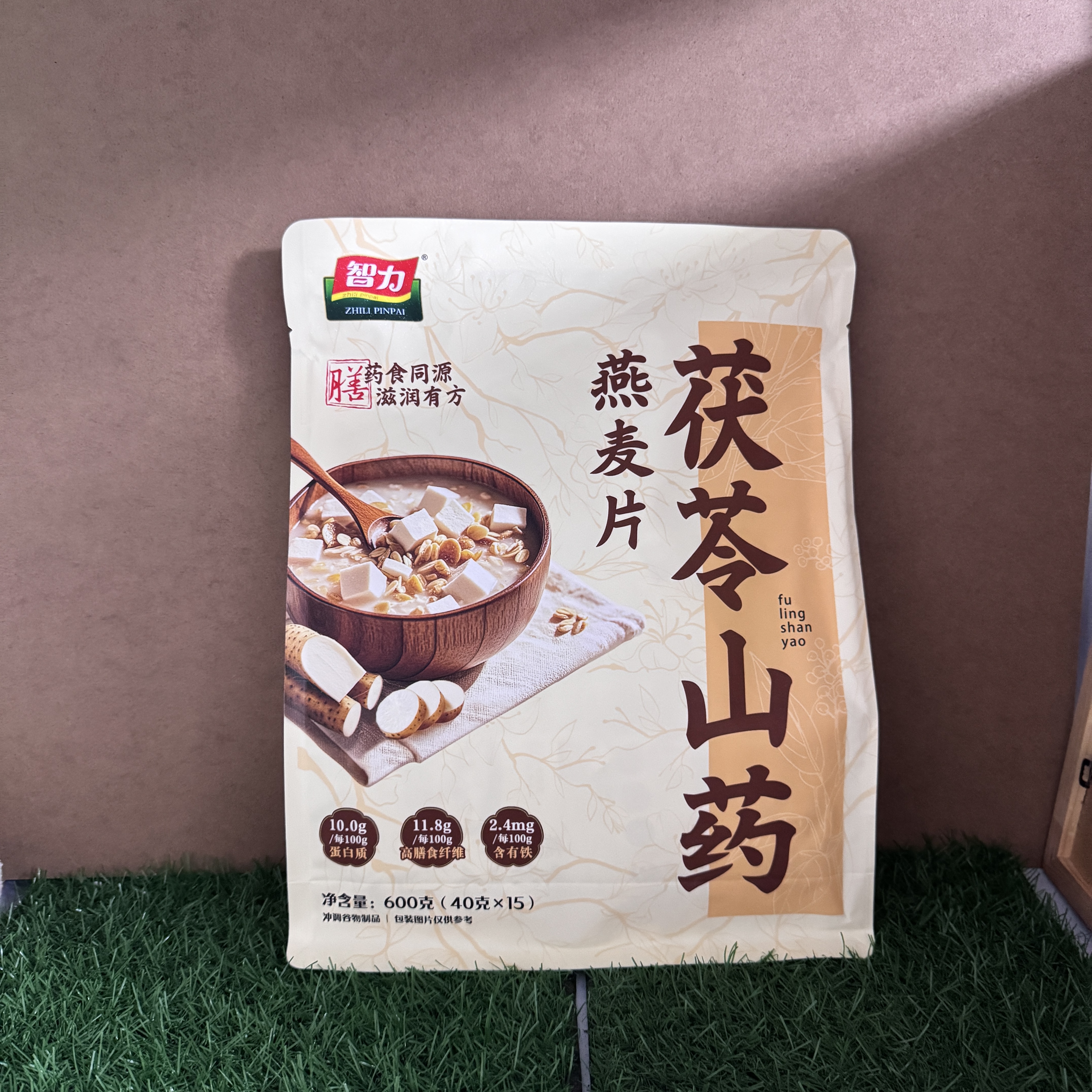 智力茯苓山药燕麦片600g