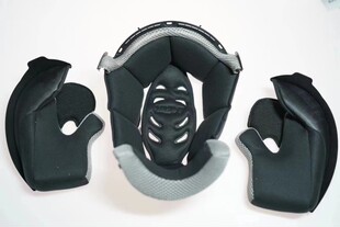 比利时LAZER摩托车越野拉力盔头盔机车配件内衬顶棉王冠镜片帽檐