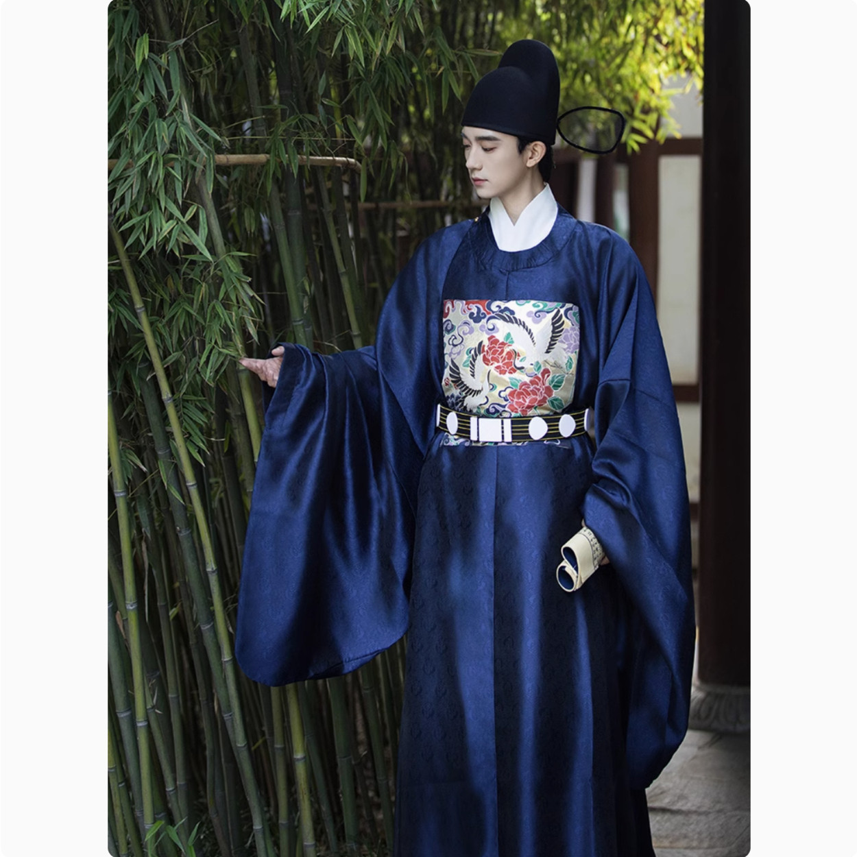 男汉服袍丞相宰相明制大臣官服男中式婚服古代状元服古装装出租赁