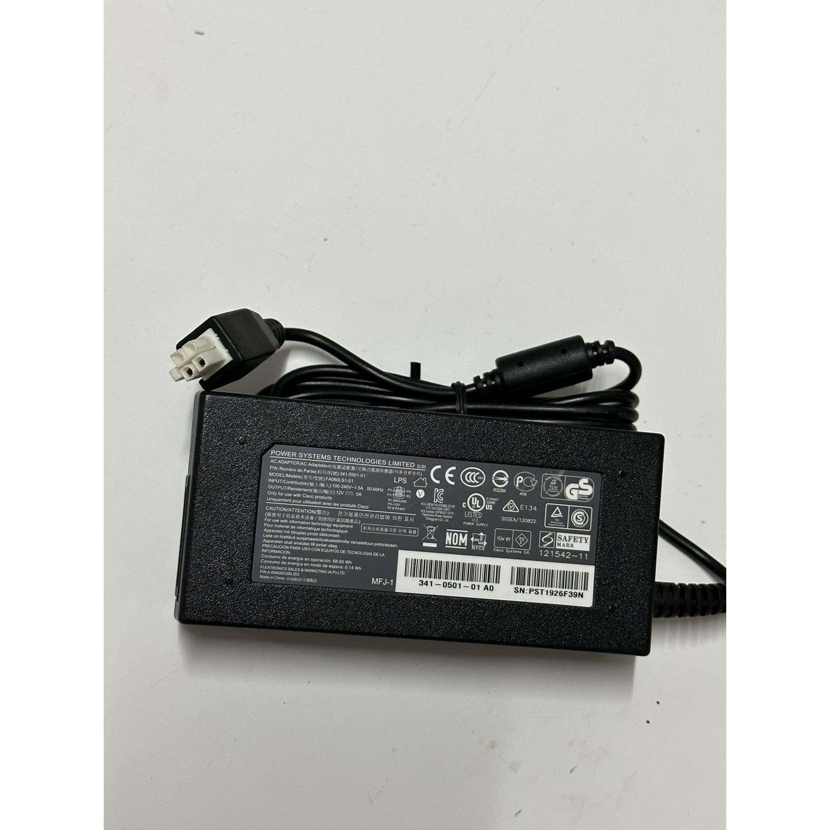 Cisco12V5A电源ASA5506-PWR-AC FA060LS1-01 5506341-0501-01议价
