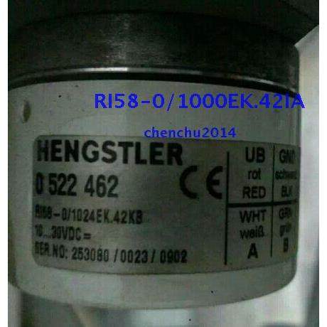 现货全新Hengstler编码器RI58-O/1000EK.42KB质保1年0525672议价
