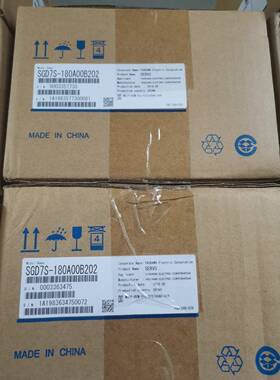 全新原包装正品安川7系列2KW伺服驱动器 SGD7S-180A00B202质保议