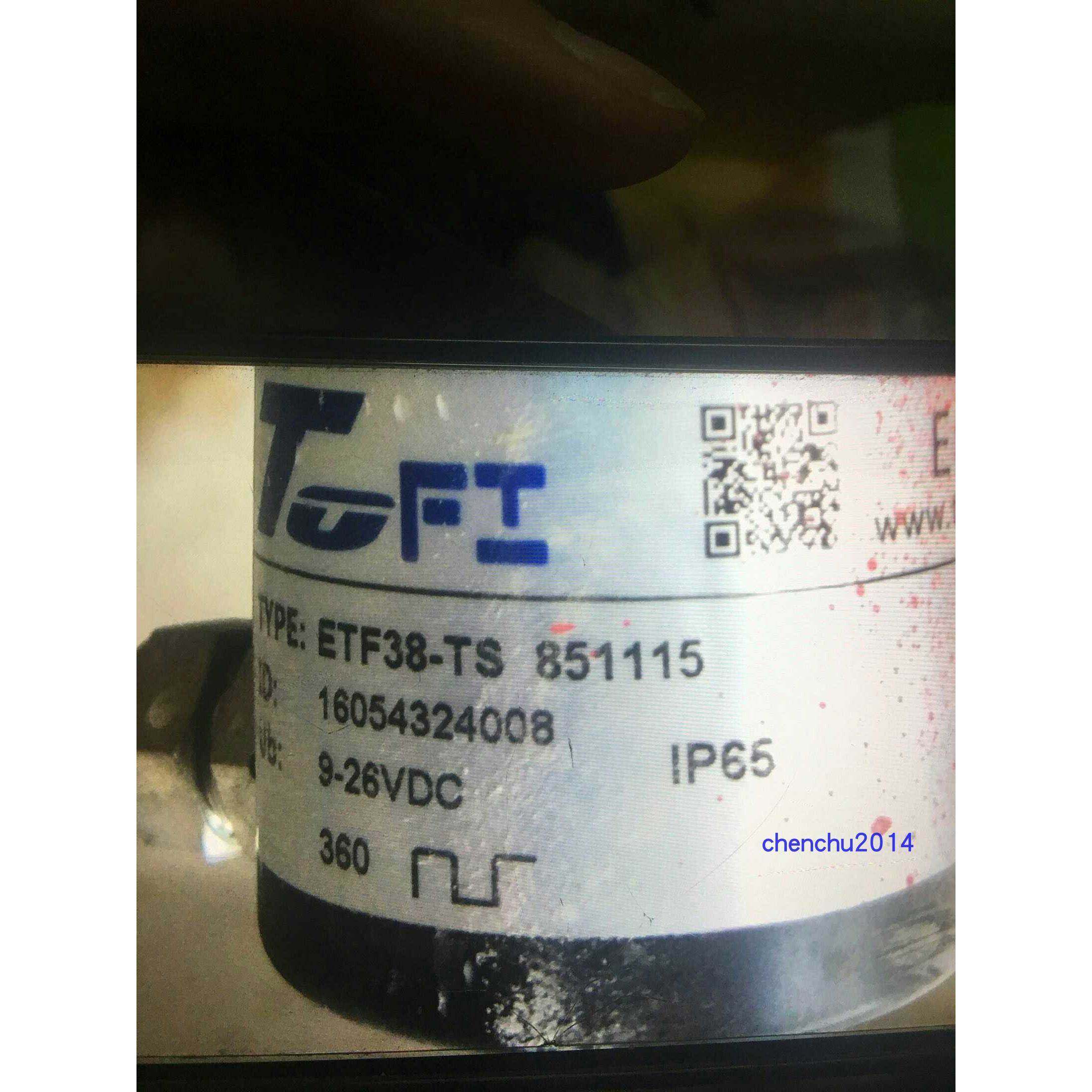 现货全新编码器ETF38-TS 360PPR托菲TOFI光电质保1年议价